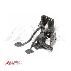 پدال کلاچ و ترمز کامل شرکتی سایپا یدک کد 502595 مناسب برای پراید 132