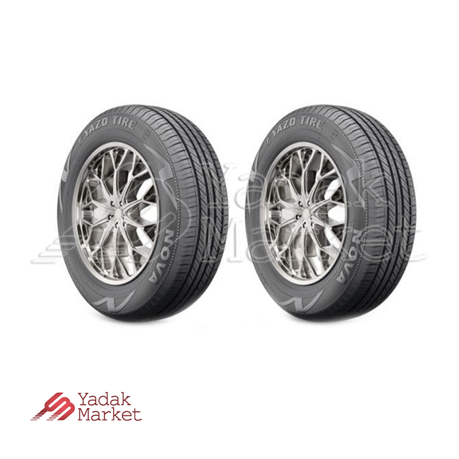 لاستیک سایز 185/65R15 گل NOVA بسته ۲ عددی یزد تایر مناسب برای سمند لاستیک سایز 185/65R15 گل NOVA بسته ۲ عددی یزد تایر مناسب برای سمند
