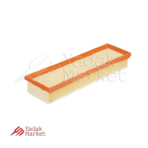 فیلتر هوا مستطیلی شرکتی ایساکو کد 1240304099 مناسب برای پژو 206 تیپ 2