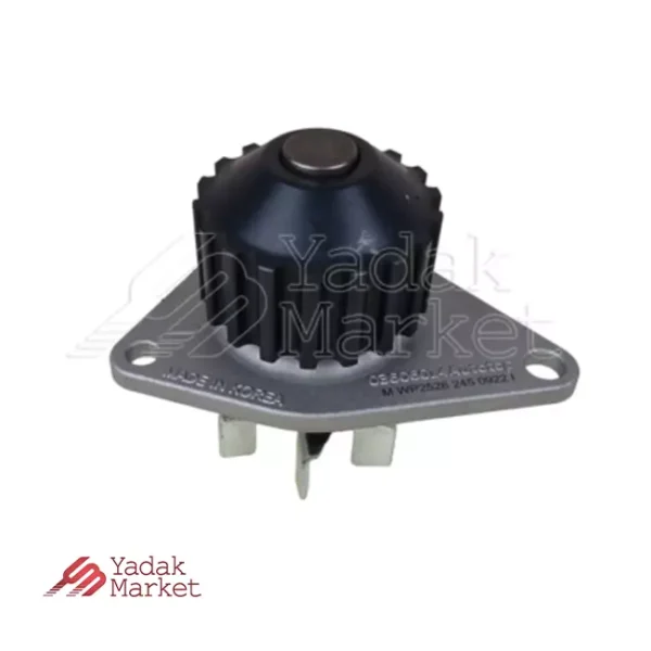 واتر پمپ 18 دندانه موتور TU3 شرکتی ایساکو کد 0360601499 مناسب برای پژو 206 تیپ 2