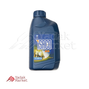 روغن موتور SJ 20W50 شرکتی ایساکو کد 770702798 مناسب برای پژو 405
