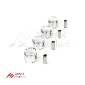 پیستون سایز 075 تعمیر سوم عظام کد 3107343 بسته 4 عددی مناسب برای پراید هاچ بک نسیم