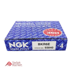 شمع موتور تک پلاتین انژکتوری NGK کد BKR6E-BLUE 93840 بسته 4 عددی مناسب برای تیبا 2
