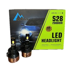 هدلایت S28 مانسا پایه H1 تک کنتاکت مناسب برای پژو 206 SD