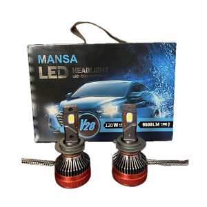 هدلایت V28 مانسا پایه H1 تک کنتاکت مناسب برای پژو 206 SD