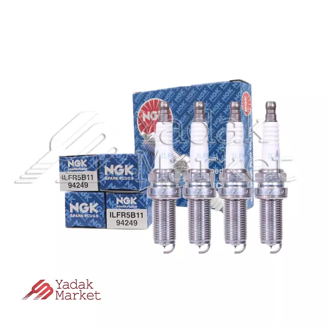 شمع موتور سوزنی ایریدیوم لیزری پایه بلند NGK کد ILFR5B-11 94249 بسته 4 عددی مناسب برای کیا اسپورتیچ 2400CC شمع موتور سوزنی ایریدیوم لیزری پایه بلند NGK کد ILFR5B-11 94249 بسته 4 عددی مناسب برای کیا اسپورتیچ 2400CC