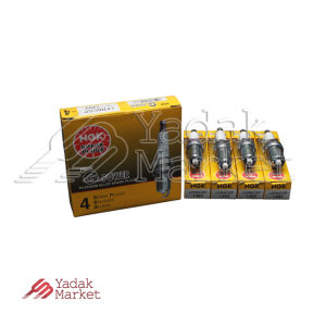 شمع موتور سوزنی پلاتینیوم پایه بلند NGK کد LFR6CGP 1483 بسته 4 عددی مناسب برای پژو 407
