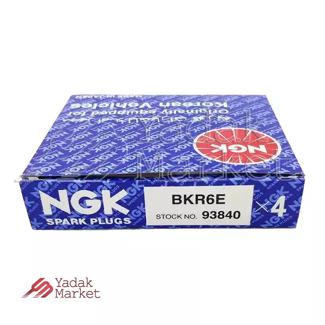 شمع موتور تک پلاتین انژکتوری NGK کد BKR6E-BLUE 93840 بسته 4 عددی مناسب برای بایک سنوا 2400CC شمع موتور تک پلاتین انژکتوری NGK کد BKR6E-BLUE 93840 بسته 4 عددی مناسب برای بایک سنوا 2400CC