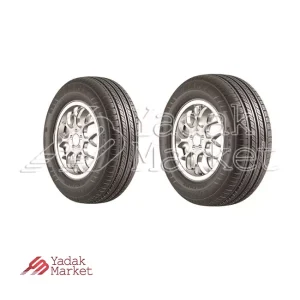 لاستیک خودرو سایز 185/65R14 گل P648 بسته 2 عددی بارز مناسب برای اطلس
