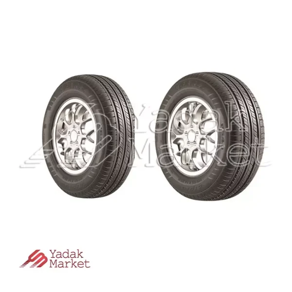 لاستیک خودرو سایز 185/65R14 گل P648 بسته 2 عددی بارز مناسب برای اطلس