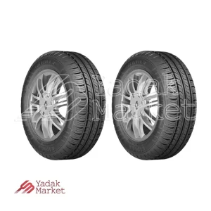 لاستیک خودرو سایز 185/65R14 گل P640 بسته 2 عددی بارز مناسب برای سهند