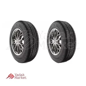 لاستیک خودرو سایز 185/65R14 گل URANUS بسته 2 عددی یزد تایر مناسب برای سهند