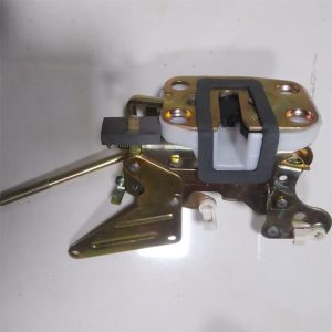 مجموعه قفل مکانیکی درب عقب چپ بدون میله درب بازکن شرکتی سایپا یدک کد 563180 مناسب برای پراید 132