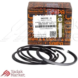 ست رینگ STD یورو 4 شرکتی سایپا یدک کد 563232 مناسب برای پراید 111