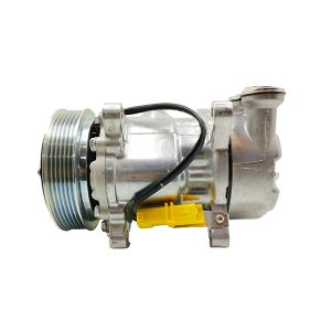 کمپرسور کولر چهار پیچ قدیم کد com 3-1 مناسب برای پژو 206 تیپ 6