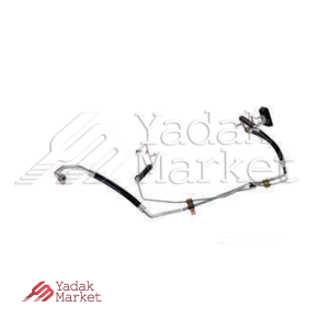 شیلنگ دوقلو کولر کد H 3-7 مناسب برای پژو 206 تیپ 2