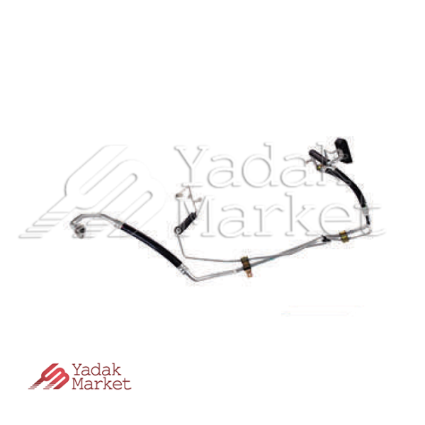 شیلنگ دوقلو کولر کد H 3-7 مناسب برای پژو 206 تیپ 2