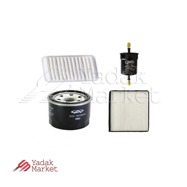 پک فیلتر ( فیلتر هوا . فیلتر کابین . فیلتر روغن . فیلتر بنزین ) لیفان X50 پک فیلتر ( فیلتر هوا . فیلتر کابین . فیلتر روغن . فیلتر بنزین ) لیفان X50