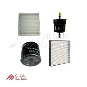 پک فیلتر ( فیلتر هوا . فیلتر کابین . فیلتر روغن . فیلتر بنزین ) لیفان X60