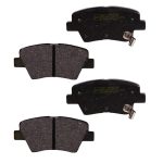 لنت ترمز عقب پارس آبی صادراتی مناسب برای پژو پارس TU5