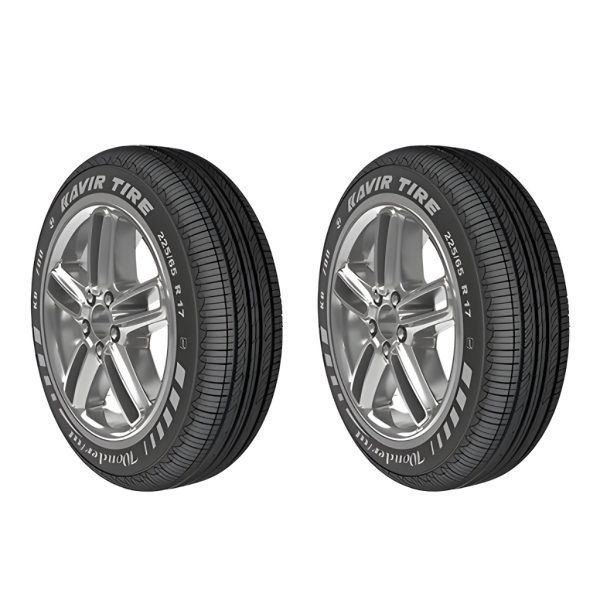لاستیک خودرو سایز 225/65R17 گل KB700 بسته 2 عددی کویر تایر مناسب برای هایما S7 - Image 1