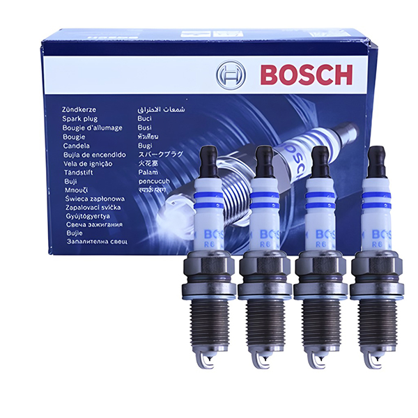 bosch-iridium-short-base-spark-plug-code-9775-fr8di30 شمع سوزنی پایه کوتاه ایریدیوم بوش کد 9775 FR8DI30 بسته 4 عددی مناسب برای پژو 405 - Image 1