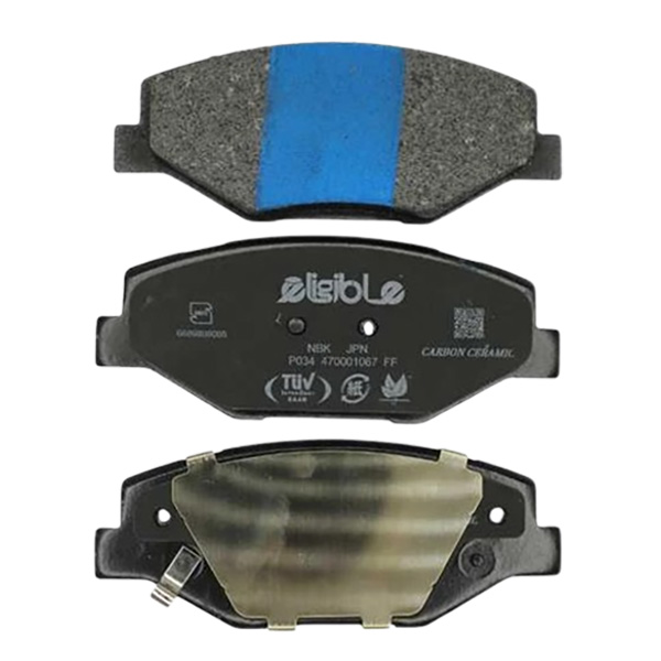carbon-ceramic-front-disc-brake-pads-eligible-code-zb30-suitable-for-samand لنت ترمز جلو دیسکی کربن سرامیک الیجیبل کد ZB30 مناسب برای سمند