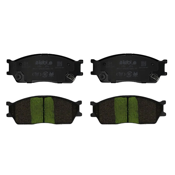 nao-ceramic-eligible-front-disc-brake-pads-code-ka05-suitable-for-rio لنت ترمز جلو دیسکی نائو سرامیک الیجیبل کد KA05 مناسب برای ریو