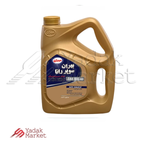 روغن موتور بهران مدل سوپر رانا 5w40 SN حجم 4 لیتر