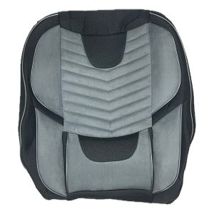 روکش صندلی پارچه مشکی مخمل طوسی مناسب برای تیبا 1