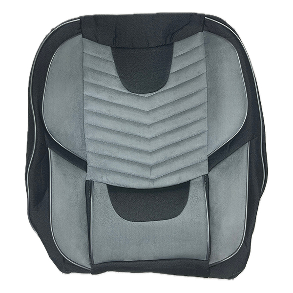 black-fabric-seat-cover-with-gray-velvet-suitable-for-tiba-1 روکش صندلی پارچه مشکی مخمل طوسی مناسب برای تیبا 1