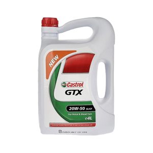 روغن موتور 20W-50 SL کاسترول GTX حجم 4 لیتری