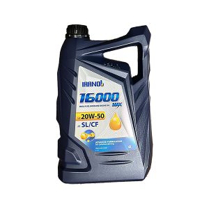 روغن موتور 20W50 SL ایرانول 16000 حجم 4 لیتر