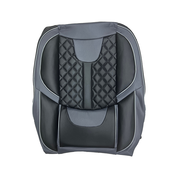 full-leather-seat-cover-pilot-model-gray-black-suitable-for-pride-131 روکش صندلی تمام چرم مدل خلبانی طوسی مشکی مناسب برای پراید 131