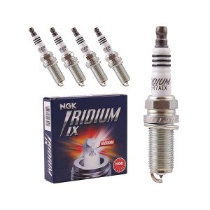 شمع موتور سوزنی پایه بلند ایریدیوم NGK کد 2309 LFR7AIX بسته 4 عددی مناسب برای سوزوکی ویتارا 2400cc