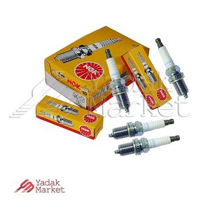 شمع موتور پایه کوتاه سوزنی NGK کد BKR6EIX-11 3764 بسته 4 عددی مناسب برای لیفان 820