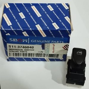 کلید شیشه بالابر تکی SIBOW کد S11-3746040 مناسب برای ام وی ام 110
