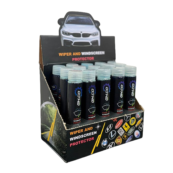 GH.CO-Car-Glass-Wash-Concentrate-Solution-80-ml-Pack-of-15 محلول کنسانتره شیشه شوی اتومبیل GH.CO حجم 80 میل بسته 15 عددی