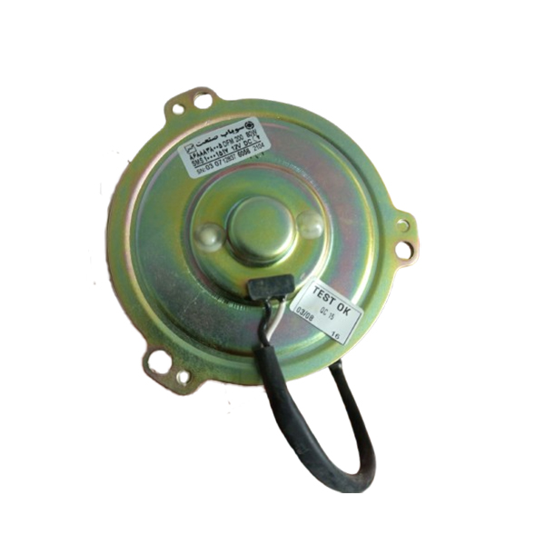 saipa-corporate-condenser-fan-motor-spare-part-code-562620-suitable-for-all-types-of-pride موتور فن کندانسور شرکتی سایپا یدک کد 562620 مناسب برای انواع پراید
